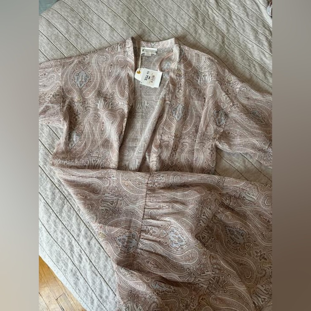 Small duster from desert down ranch wear